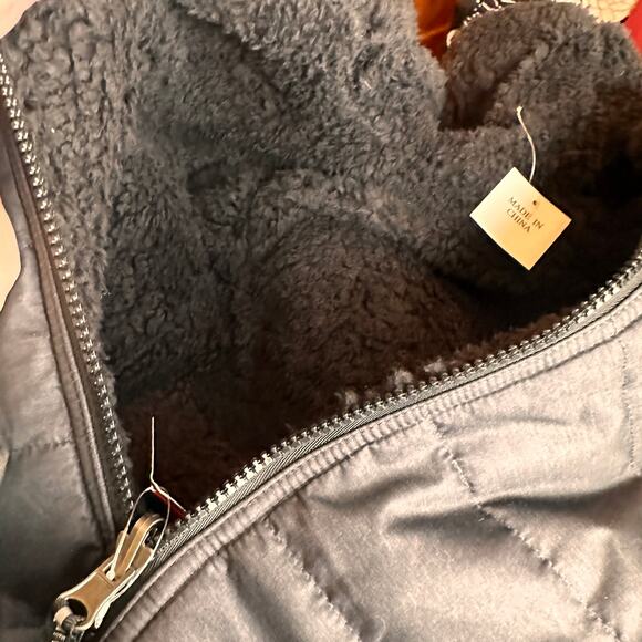 Swiss Alps Boys Reversible Hooded Jacket Grey & Black Zip Up NWT Size Small (8) - Picture 6 of 9